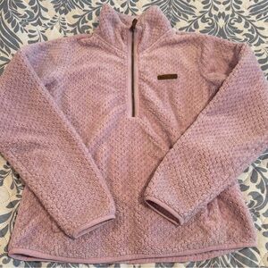 Columbia Soft Pink Fleece Jacket